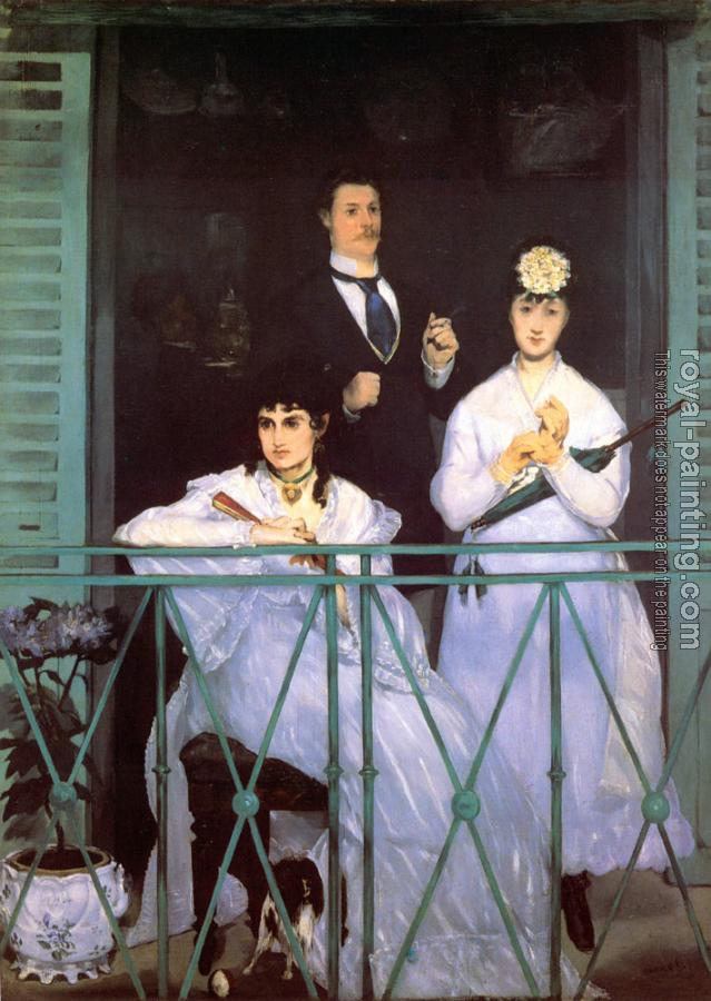 Edouard Manet : The Balcony Edouard Manet : The Balcony